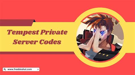 tempest private server codes|More.